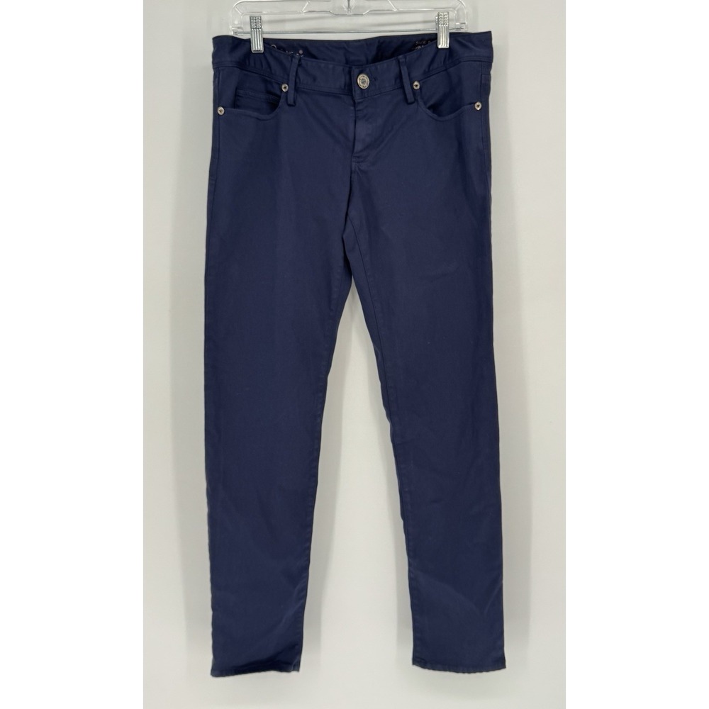 Lilly Pulitzer‎ Worth Classic Navy Skinny Jeans Pants Size 8 Neutral Casual Work